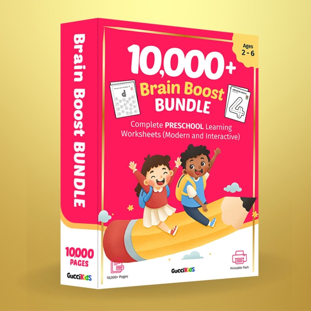 10,000+ Brain Boost Worksheets BUNDLE